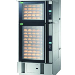 DILA 10/5 PRO: e.Clean, ventilateur radial, hotte avec condenseur, plaques de cuisson, LED, Standard Lock, Base Frame avec Castors, gauche